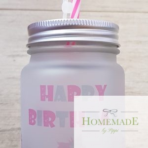 Trinkglas "Happy Birthday"