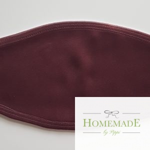 Gesichtsmaske "Uni braun"