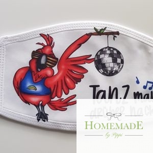Gesichtsmaske "Tanz mal"